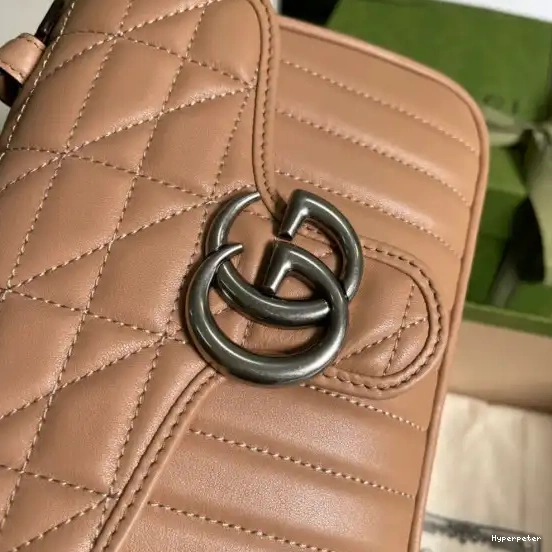 Hyper Peter GG Marmont Top GUCCI Mini Bag Handle 0626